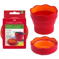 Ciotola dacqua Click and Go rossa - Faber-Castell