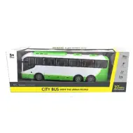 City Bus telecomandato verde-bianco