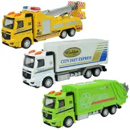 City Cars: Camion a volano urbano in diverse varianti 19cm 1 pezzo