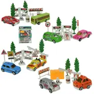City Cars: Set di veicoli urbani con accessori in diverse varianti 1 pezzo