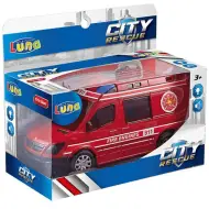 City Rescue minibus dei pompieri con luci e suoni