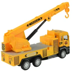 City Truck: Autobetoniere o camion gru a retrocarica 14cm immagine 3