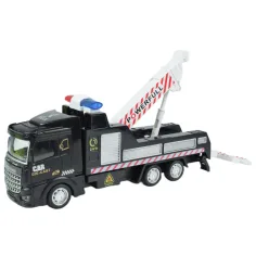 City Truck: Camion di soccorso trasformabile a volano con segnali stradali 19cm immagine 7
