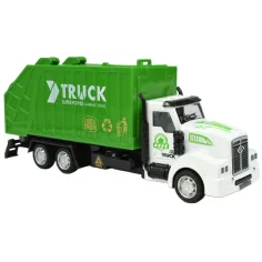 City Truck: Camion per la raccolta differenziata a ruota libera 22cm immagine 4