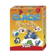 Clack! Gioco di carte per famiglie - Piatnik