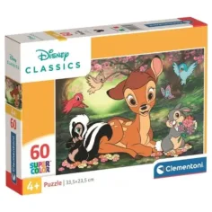 Classici Disney Bambi Super Color puzzle da 60 pezzi - Clementoni