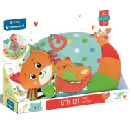 Clementoni Baby: Cuscino per la pancia con gattino 31x44cm