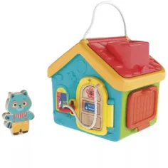 Clementoni Baby: Set di giochi educativi Montessori con casetta a chiavi immagine 2