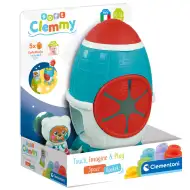 Clemmy razzo sensoriale per lo sviluppo delle abilità 24cm - Clementoni
