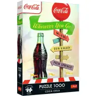 Coca-Cola ovunque tu vada puzzle da 1000 pezzi Premium Plus Quality - Trefl