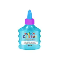 Colla liquida scintillante neon azzurro chiaro 88ml - Carioca