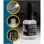 Colla per modellismo Italeri con pennello 15ml - con pennello spesso