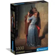 Collezione Museo: Hayez - Il Bacio HQC puzzle da 1000 pezzi con poster - Clementoni