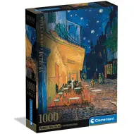 Collezione Museo: Van Gogh - Terrazza del caffè la sera puzzle da 1000 pezzi con poster - Clementoni