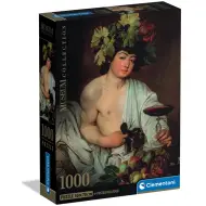 Collezione del Museo: Caravaggio - Bacco puzzle da 1000 pezzi con poster - Clementoni