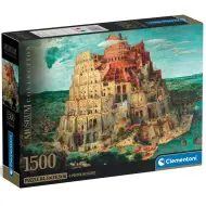 Collezione del Museo: Torre di Babele puzzle compatto da 1500 pezzi - Clementoni