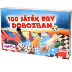 Collezione di 100 giochi da tavolo in una scatola