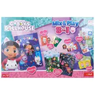 Collezione di giochi 8 in 1 Casa delle bambole Gabi - Trefl