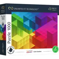 Color Splash Cubo gradiente 1000 pezzi UFT puzzle - Trefl