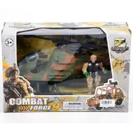 Combat Force 9 Elicottero da ricognizione con figura dazione