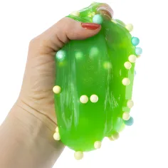 Compound Kings: Slime profumato ai dinosauri con palline di schiuma e glitter 217gr immagine 2