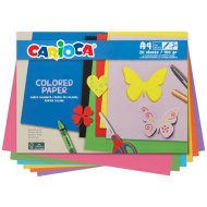 Confezione da 20 fogli colorati formato A4 - Carioca