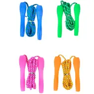 Corda per saltare in plastica disponibile in diversi colori.