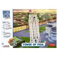 Costruiamo con mattoncini Brick Trick: Gioco di costruzione Torre Pendente di Pisa - Trefl