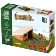 Costruiamo con mattoncini Brick Trick: Gioco di costruzione della stalla - Trefl