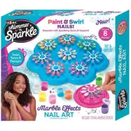 Cra-Z-Art: Shimmer and Sparkle: Set manicure unghie marmorizzate