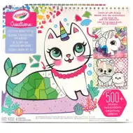Crayola: Creations Quaderno di creazione di mosaici adesivi numerati