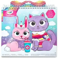 Crayola Creations: Set di disegno con adesivi di moda animale