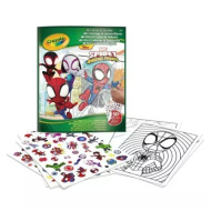 Crayola: Libro da colorare con adesivi - Póki