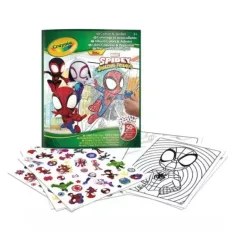 Crayola: Libro da colorare con adesivi - Póki