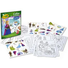 Crayola: Libro da colorare, dipingere e adesivi di Frozen 2 immagine 2
