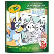 Crayola: Libro da colorare e adesivi - Bluey