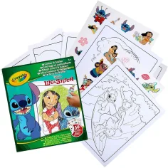 Crayola: Libro da colorare e adesivi di Lilo & Stitch immagine 3
