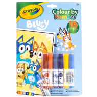 Crayola: Libro da colorare per numeri - Bluey