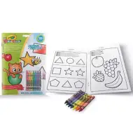 Crayola Mini Kids: Attività con 7 pastelli a cera