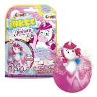 Craze Inkee: Confezione di bombe da bagno vegane unicorno con una figurina a sorpresa