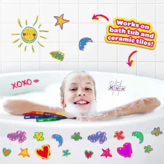 Craze Inkee: set da 6 pastelli da bagno immagine 2