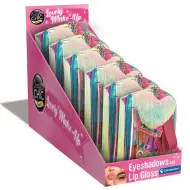 Crazy Chic: Borsa cosmetica morbida con accessori per il trucco 1 pezzo - Clementoni