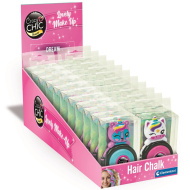Crazy Chic: Gessetto per capelli in due varianti, 1 pezzo - Clementoni