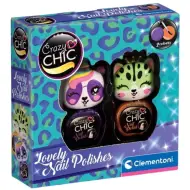 Crazy Chic: Lovely Nail smalto per unghie con pennello a forma di animale set da 2 pezzi - Clementoni