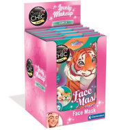Crazy Chic: Maschera per il viso a tema animale Beauty, varie versioni, 1 pz - Clementoni