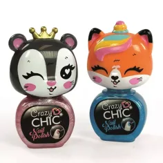 Crazy Chic: Set di smalti per unghie con teste di animali - Clementoni immagine 2