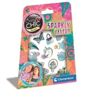 Crazy Chic: Set di tatuaggi scintillanti - Clementoni