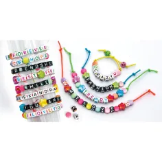 Crazy Chic: Set per creare braccialetti con messaggi - Clementoni immagine 2