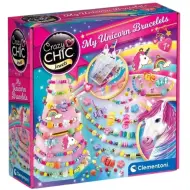 Crazy Chic: Set per creare braccialetti unicorno - Clementoni