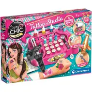 Crazy Chic: Set studio tatuaggi colorati - Clementoni